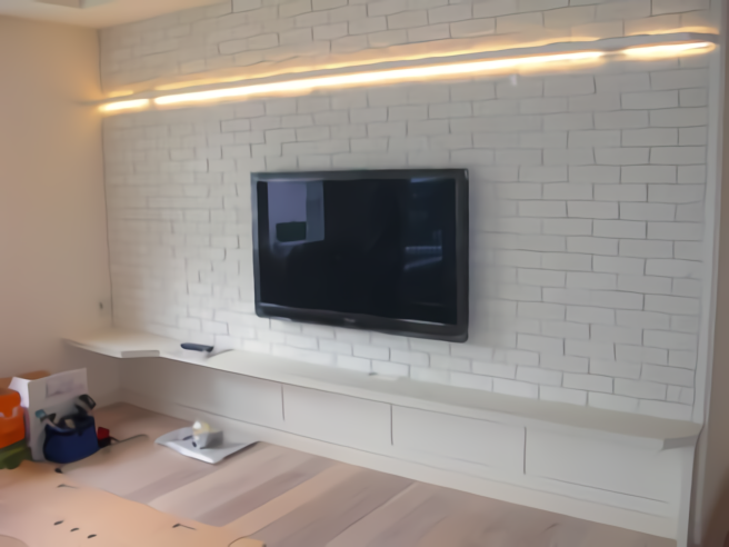 40インチテレビ 壁面取付